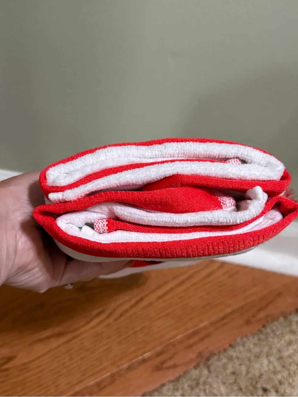 Disney White Hand Towel Set of 2- Mickey Mouse
